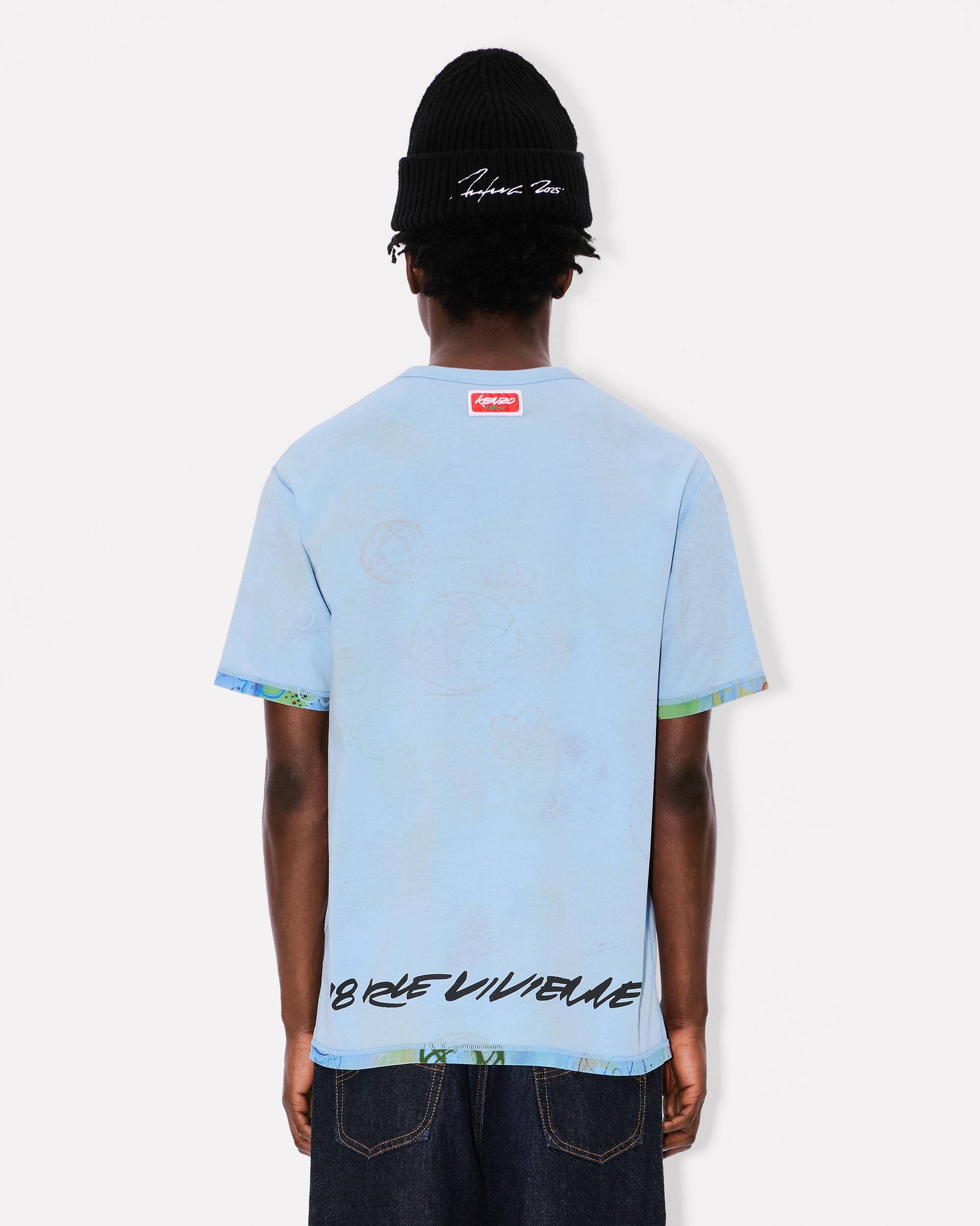 'Kenzo x Futura 2000' reversible T-shirt in cotton - 6