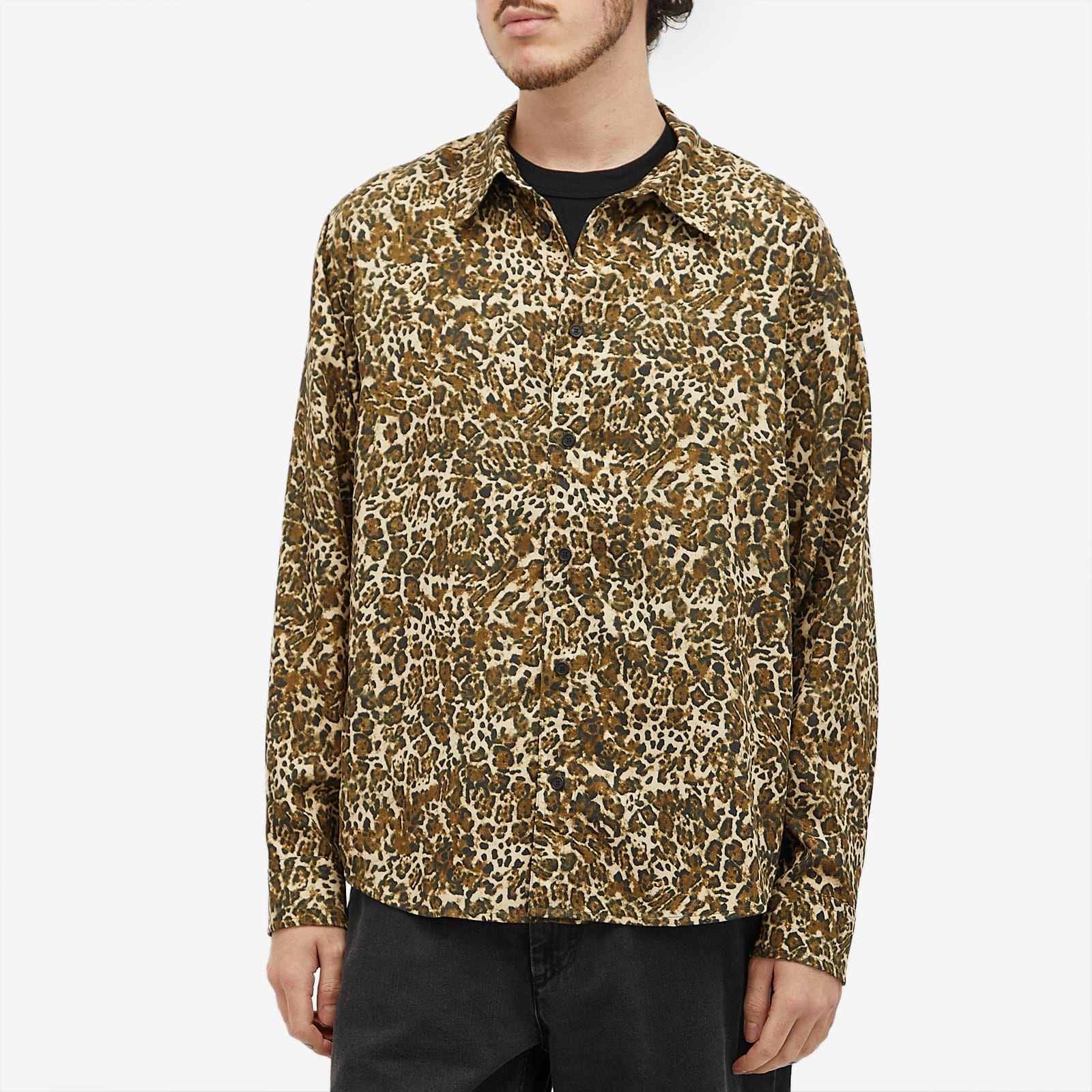 Isabel Marant Cybilio Leopard Print Long Sleeve Shirt - 2
