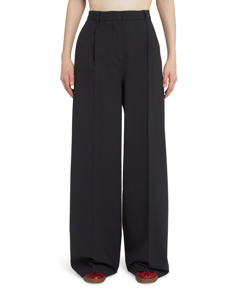 MSGM Wool trousers in "Wool Suiting" outlook