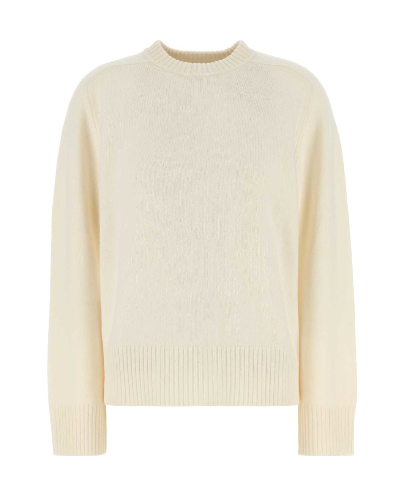 Ivory Cashmere Baltra Sweater - 1