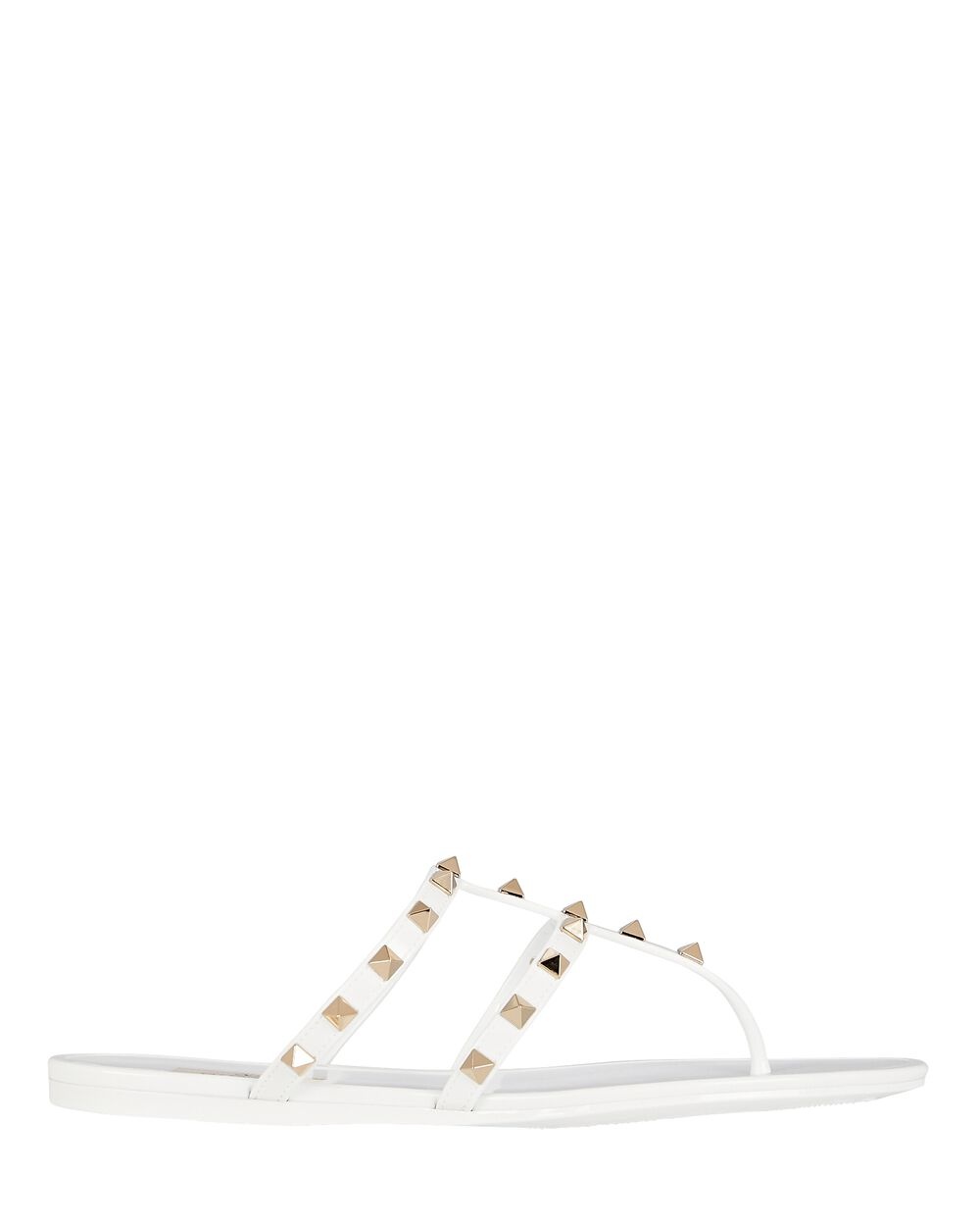 Rockstud Jelly Thong Sandals - 1