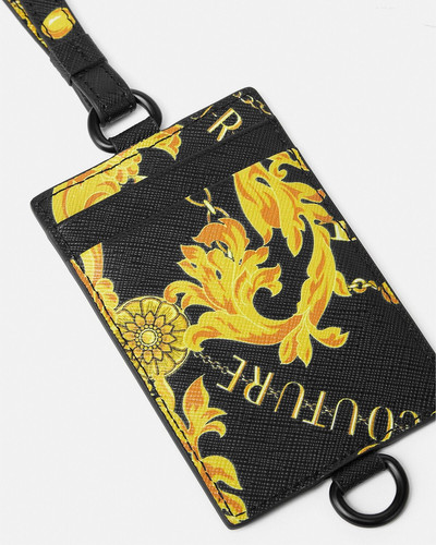 VERSACE JEANS COUTURE Chain Couture Card Holder outlook