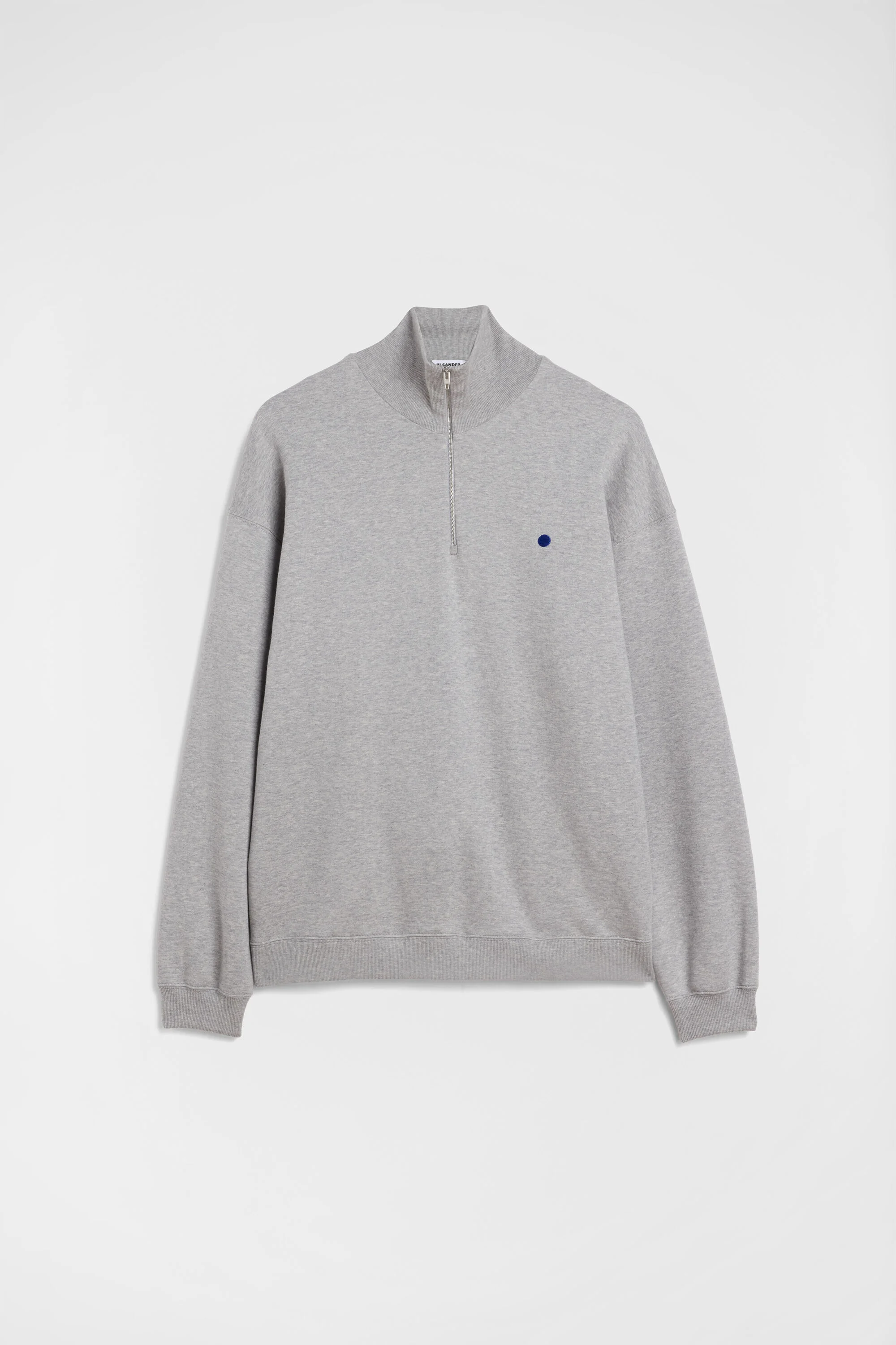 Cashmere Blend Zip-Up Sweatshirt - 1
