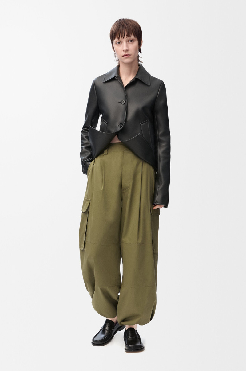 Loewe Cargo trousers in cotton and silk outlook