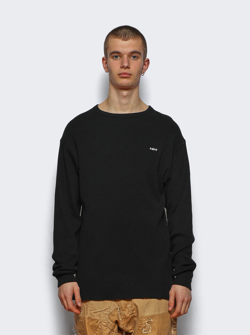 SAINT M×××××× Long Sleeve Thermal Black outlook