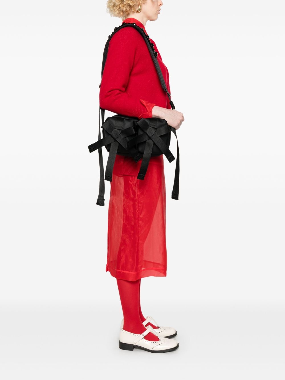 Simone Rocha Classic Bow cross body bag | REVERSIBLE