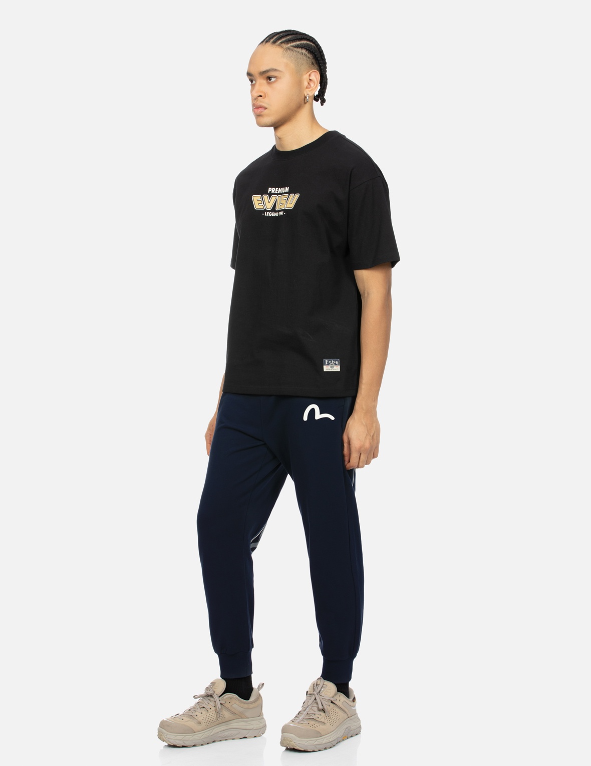 SEAGULL ALLOVER DAICOCK PRINT REGULAR FIT PRINT SWEATPANTS - 4