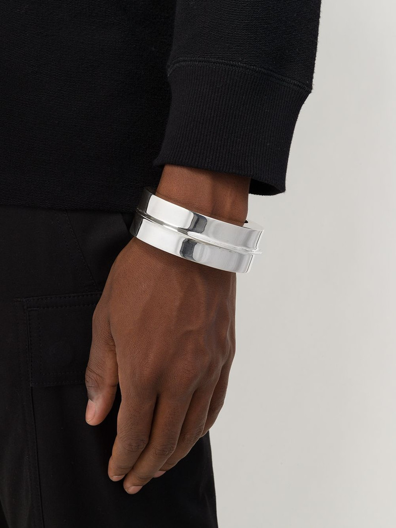 Parts of Four crescent folded bracelet outlook