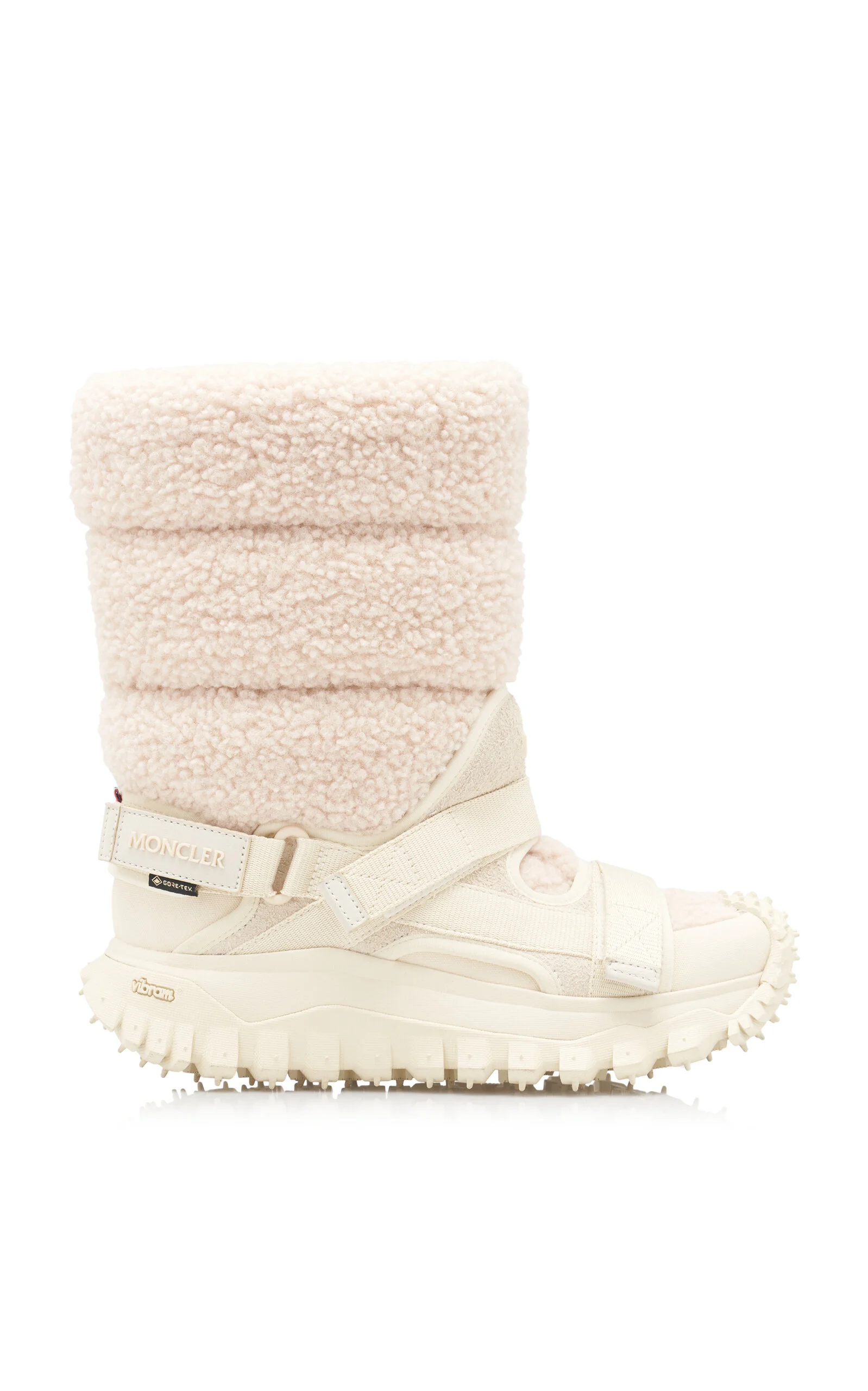 Trailgrip Eco-Shearling Ankle Boots ivory - 1