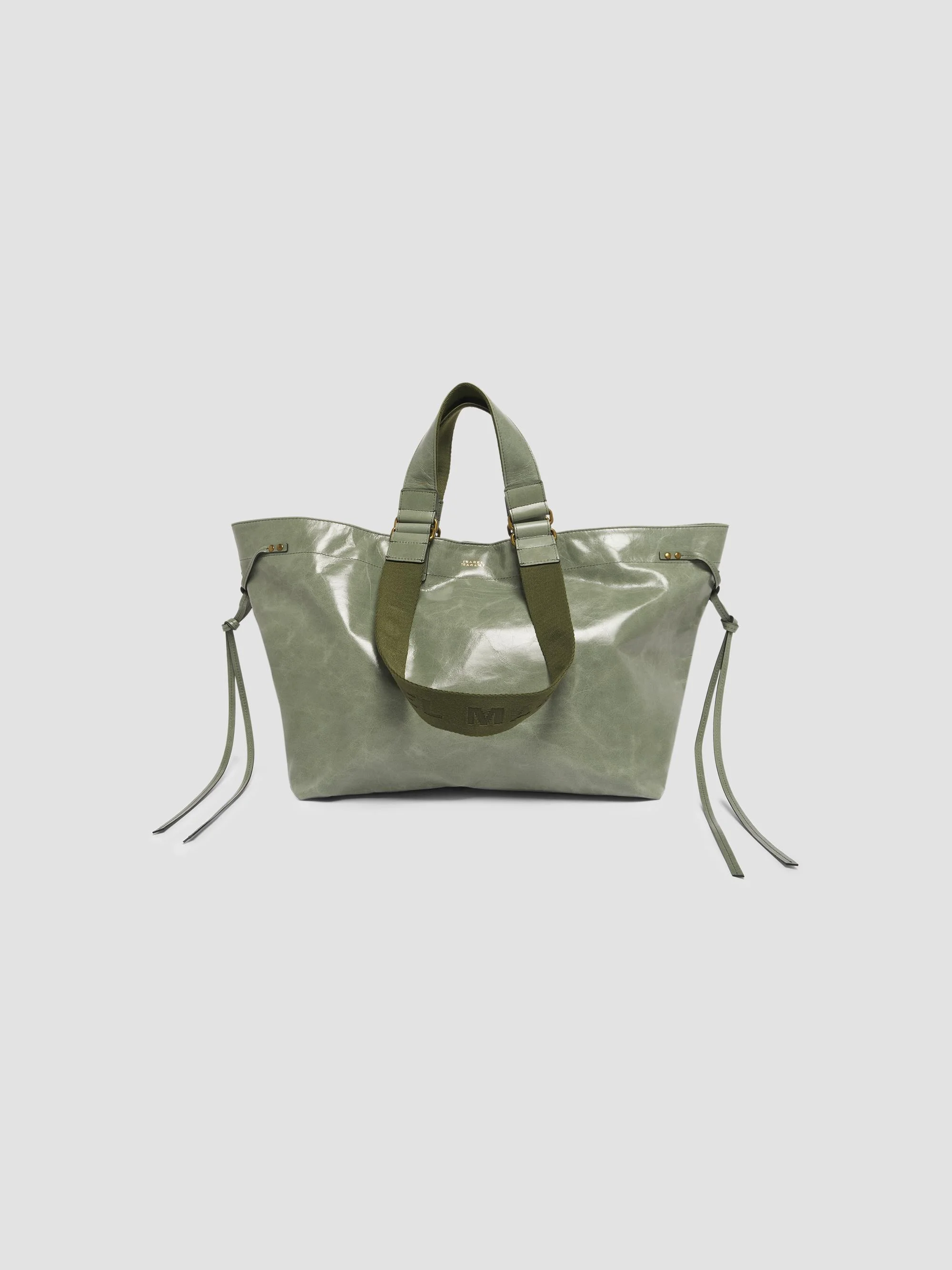 Women's Wardy Leather Tote - Sage - 1
