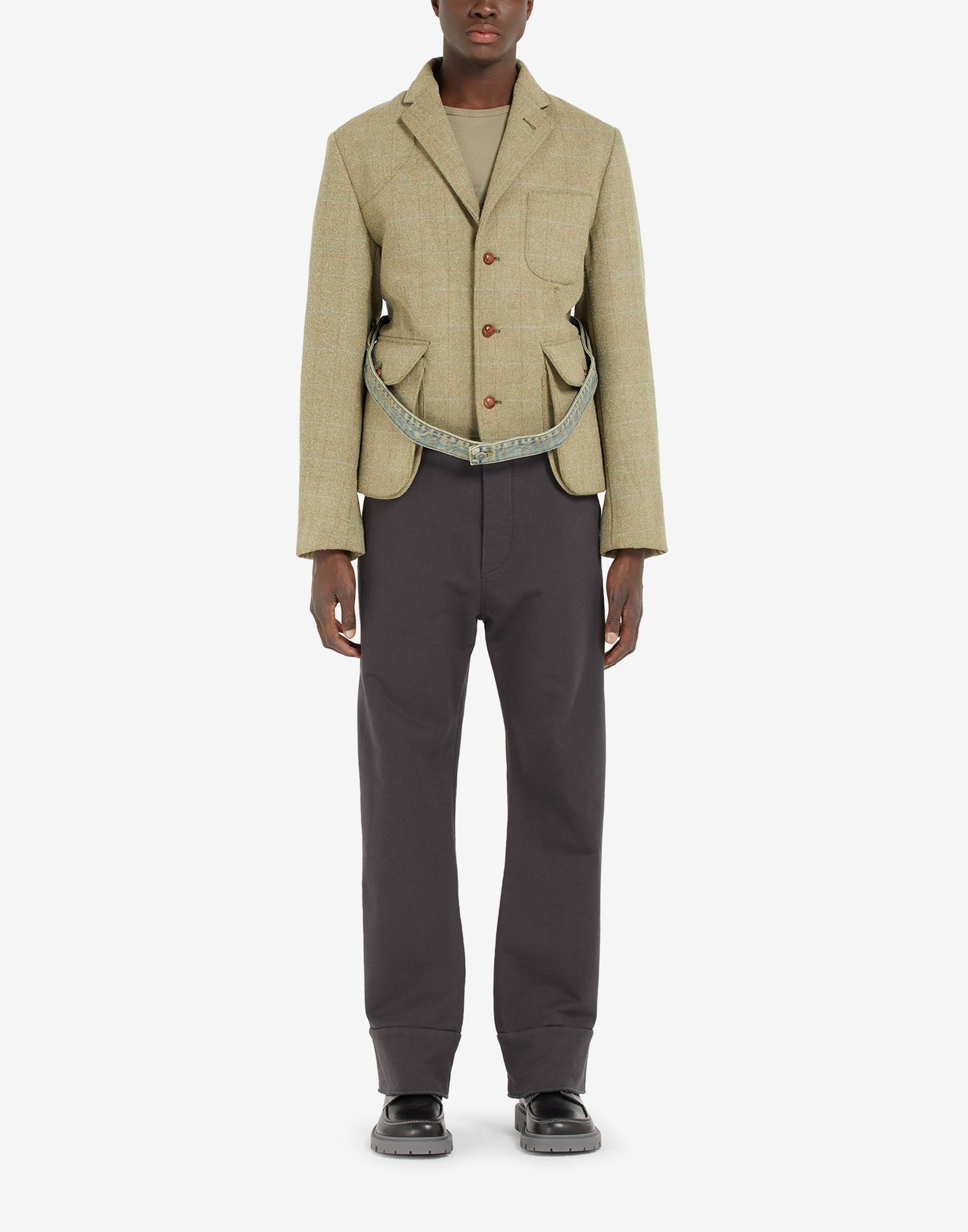 Padded wool jacket - 2