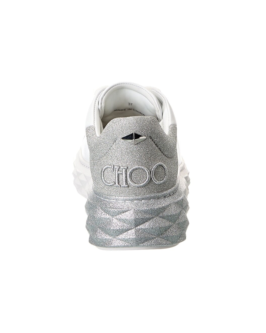 Jimmy Choo Diamond Maxi/F II Leather Sneaker - 3