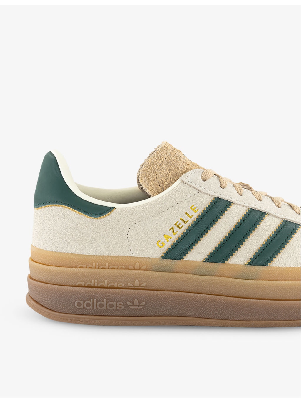 Gazelle Bold brand-stripe suede low-top trainers - 5
