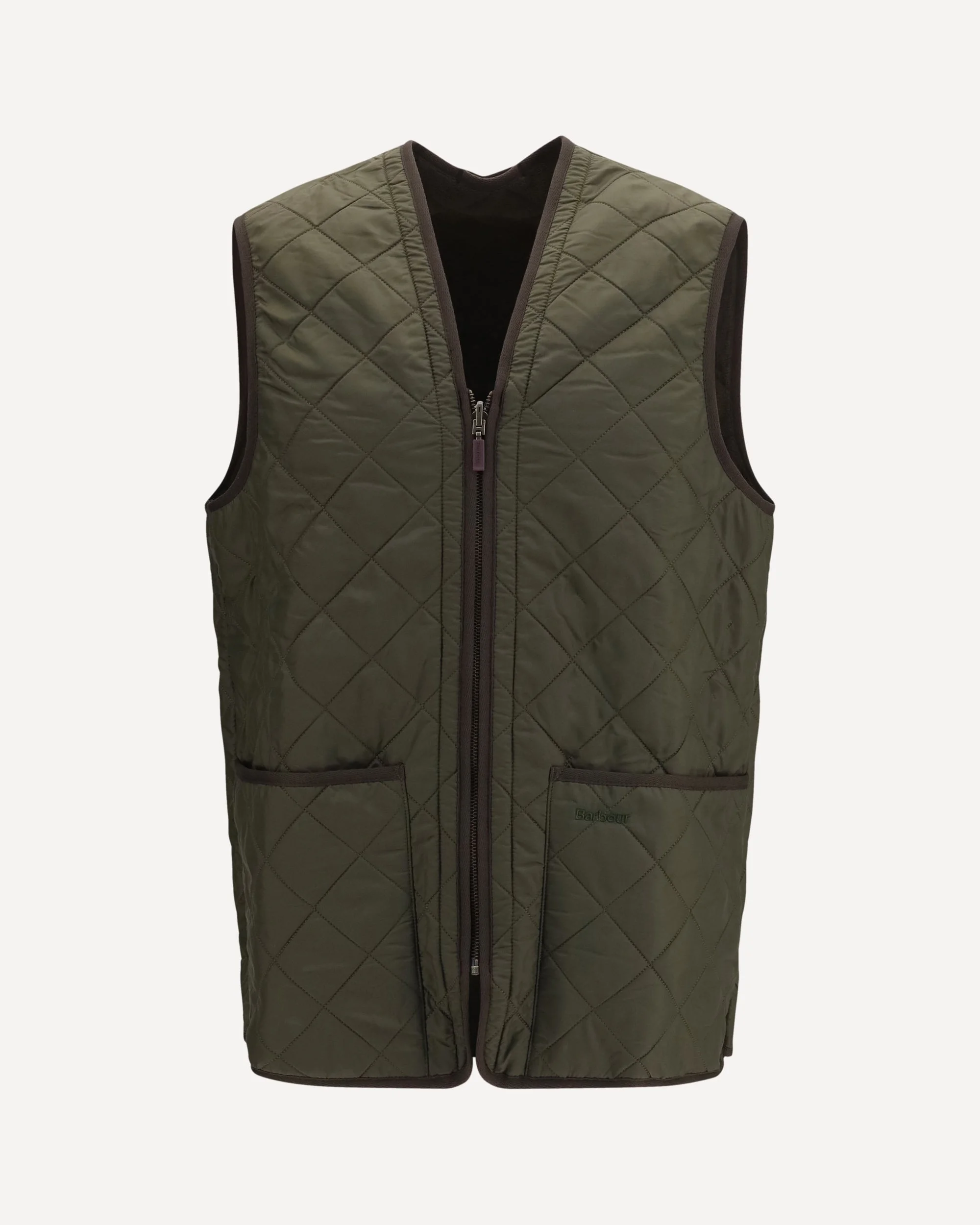 Polarquilt quilted zip Vest - 1