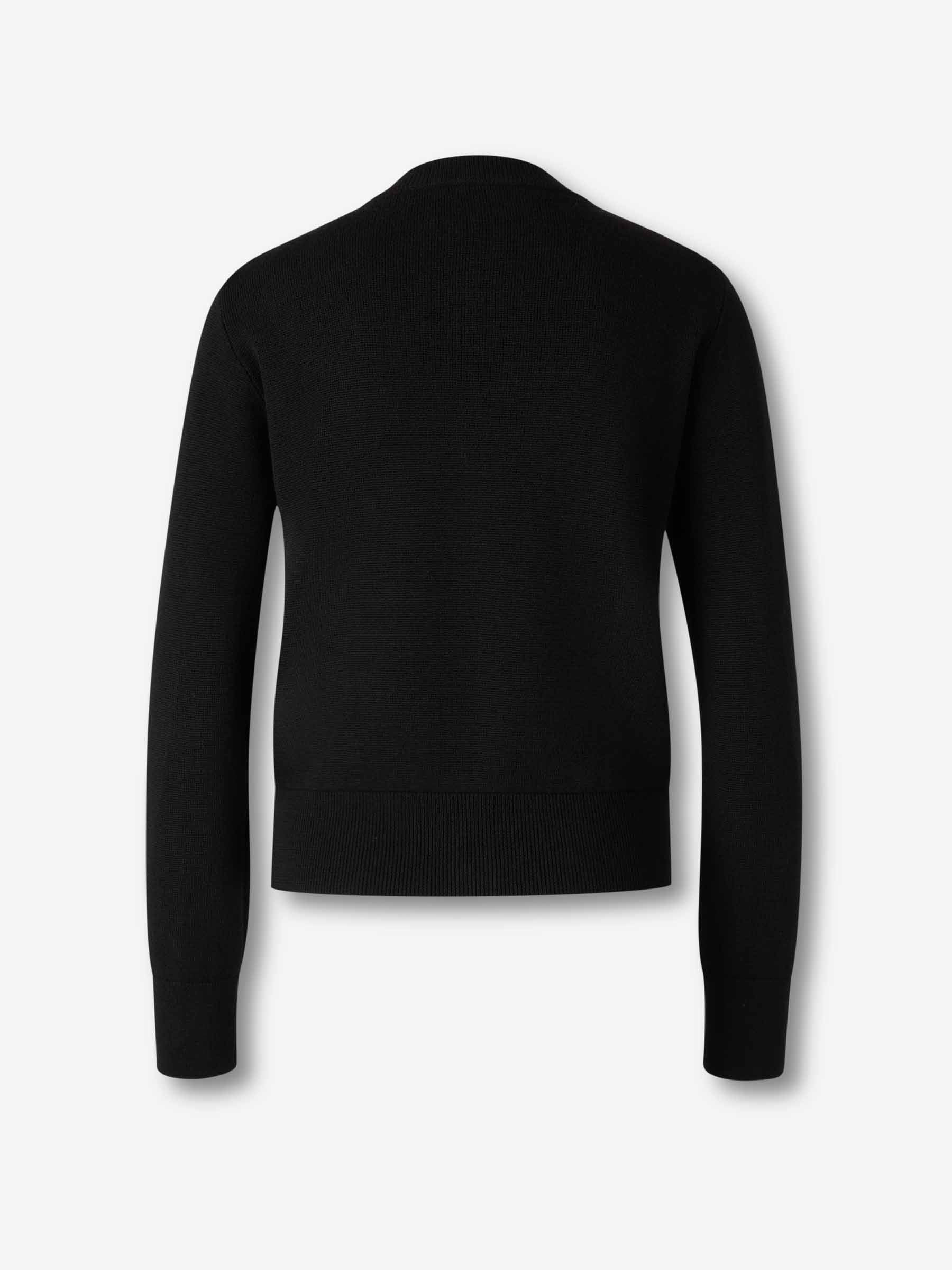 WOOL KNIT CARDIGAN - 2