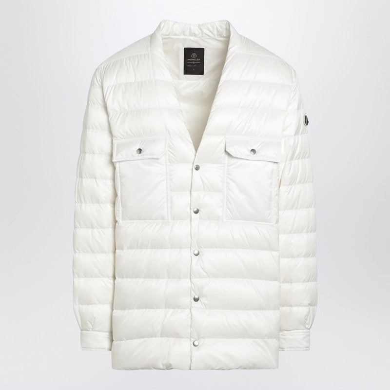 Moncler + Rick Owens - Moncler + Rick Owens White quilted jacket - 1