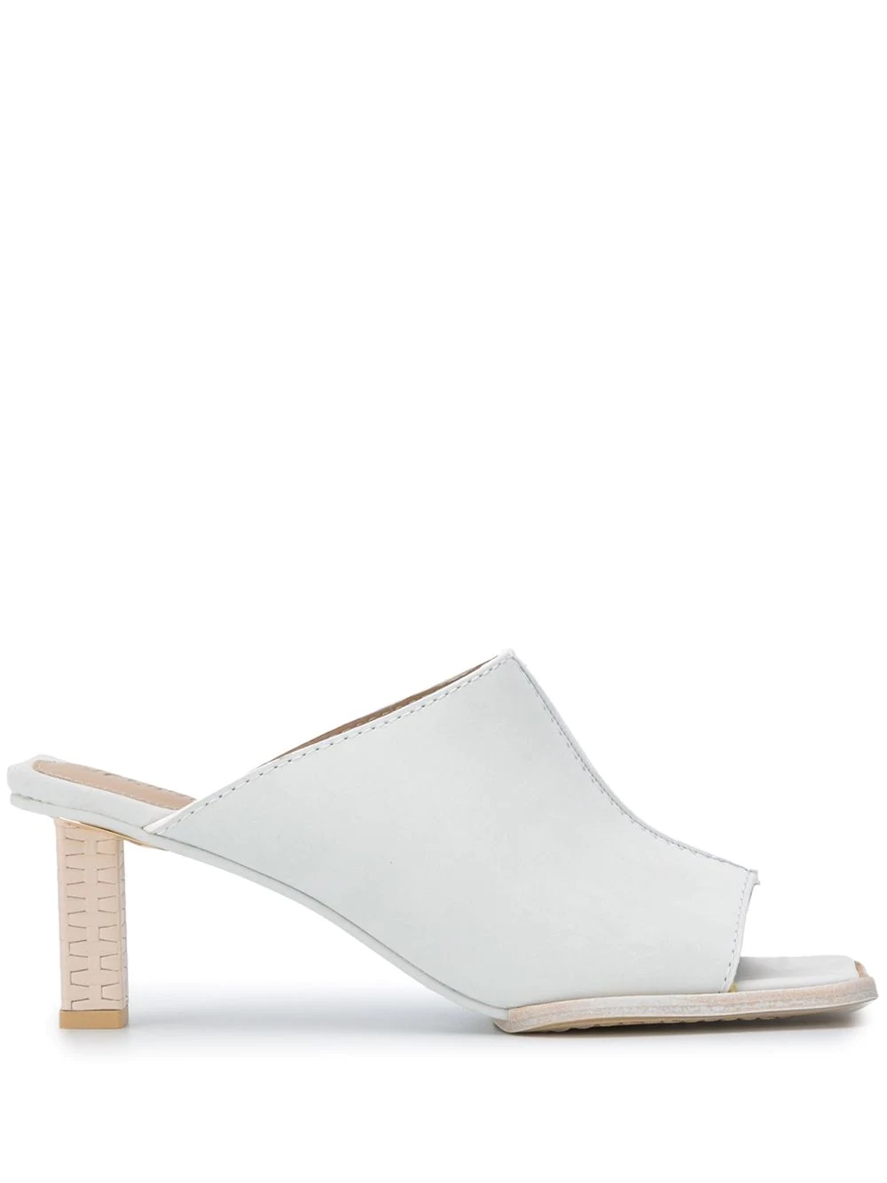 square-toe mules - 1