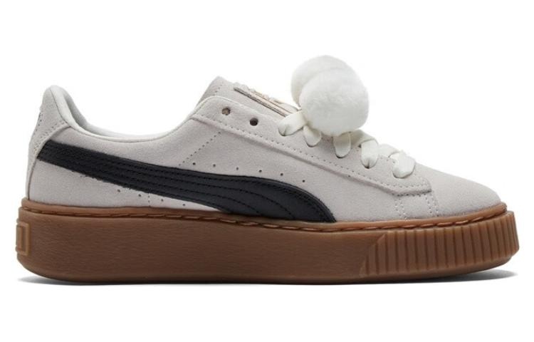 (WMNS) PUMA Suede Platform 'Cream White' 391902-01 - 2