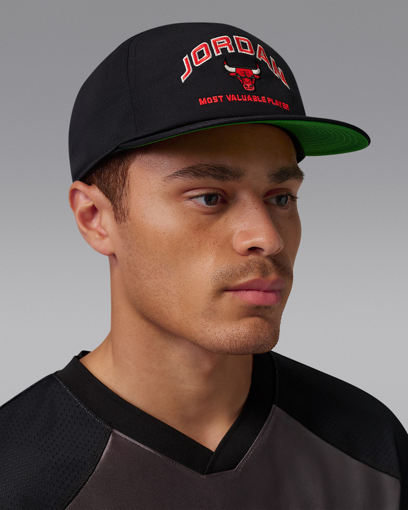 Jordan Pro Unstructured Flat Bill Hat 3