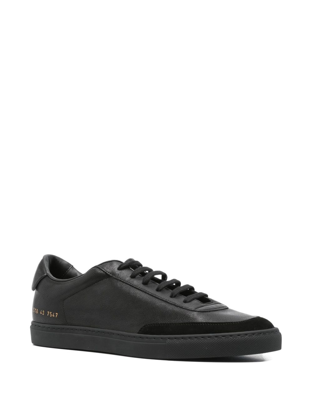 leather suede sneakers - 2