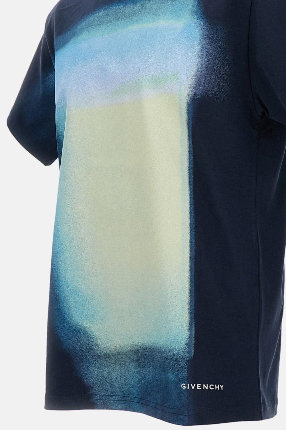 Cotton T-shirt with print - 3