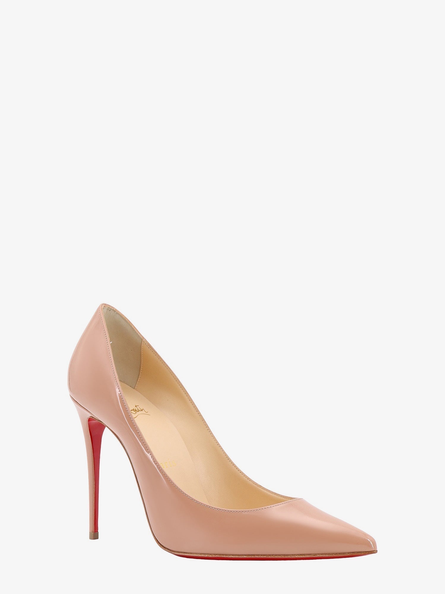 Christian Louboutin Kate 100 Patent Leather Dã©Colletã© - 2