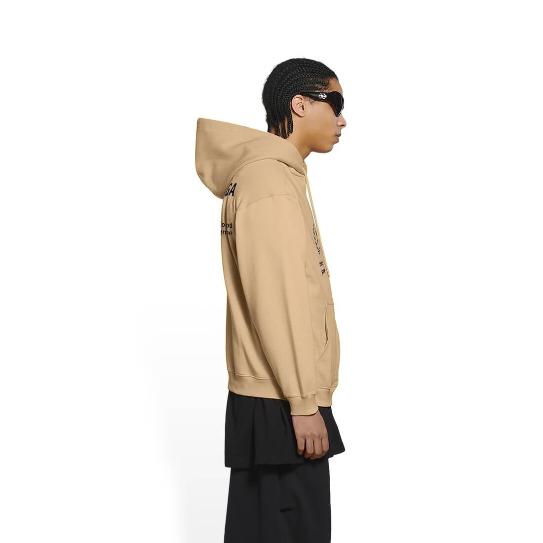 Men's Wfp Medium Fit Hoodie  in Beige - 5