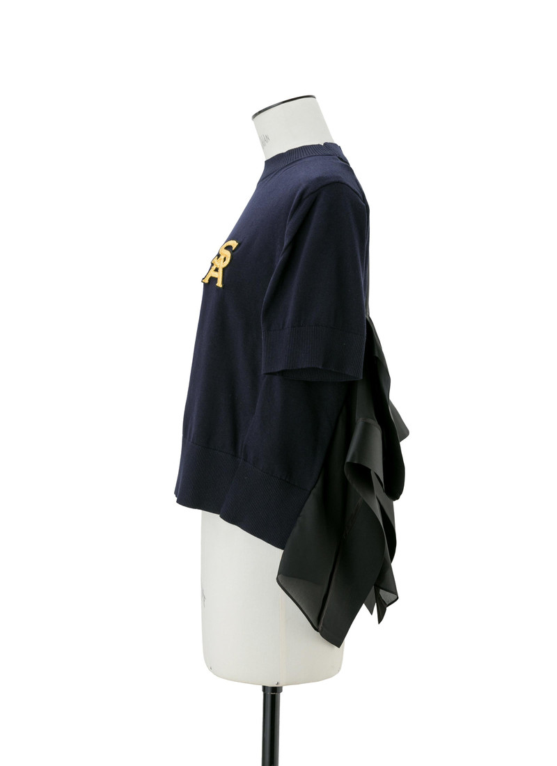 sacai Emblem Knit Pullover outlook