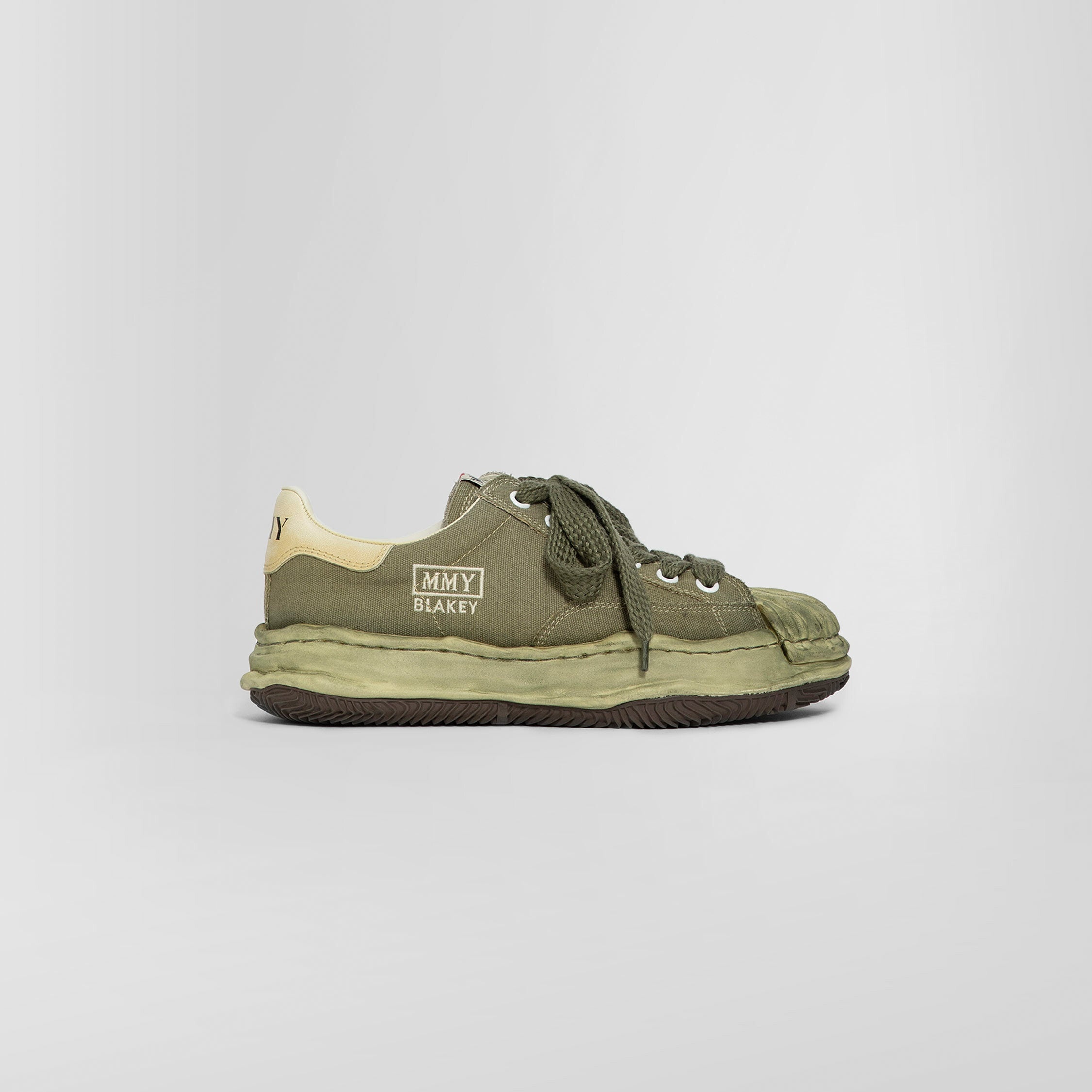 MAISON MIHARA YASUHIRO UNISEX GREEN SNEAKERS - 8