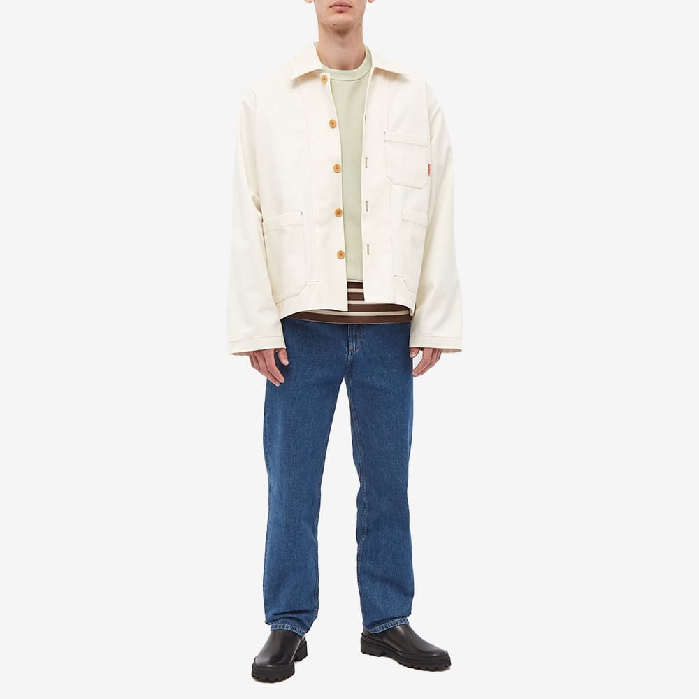 Acne Studios Fiah Oversize Fade Face Crew Sweat - 5