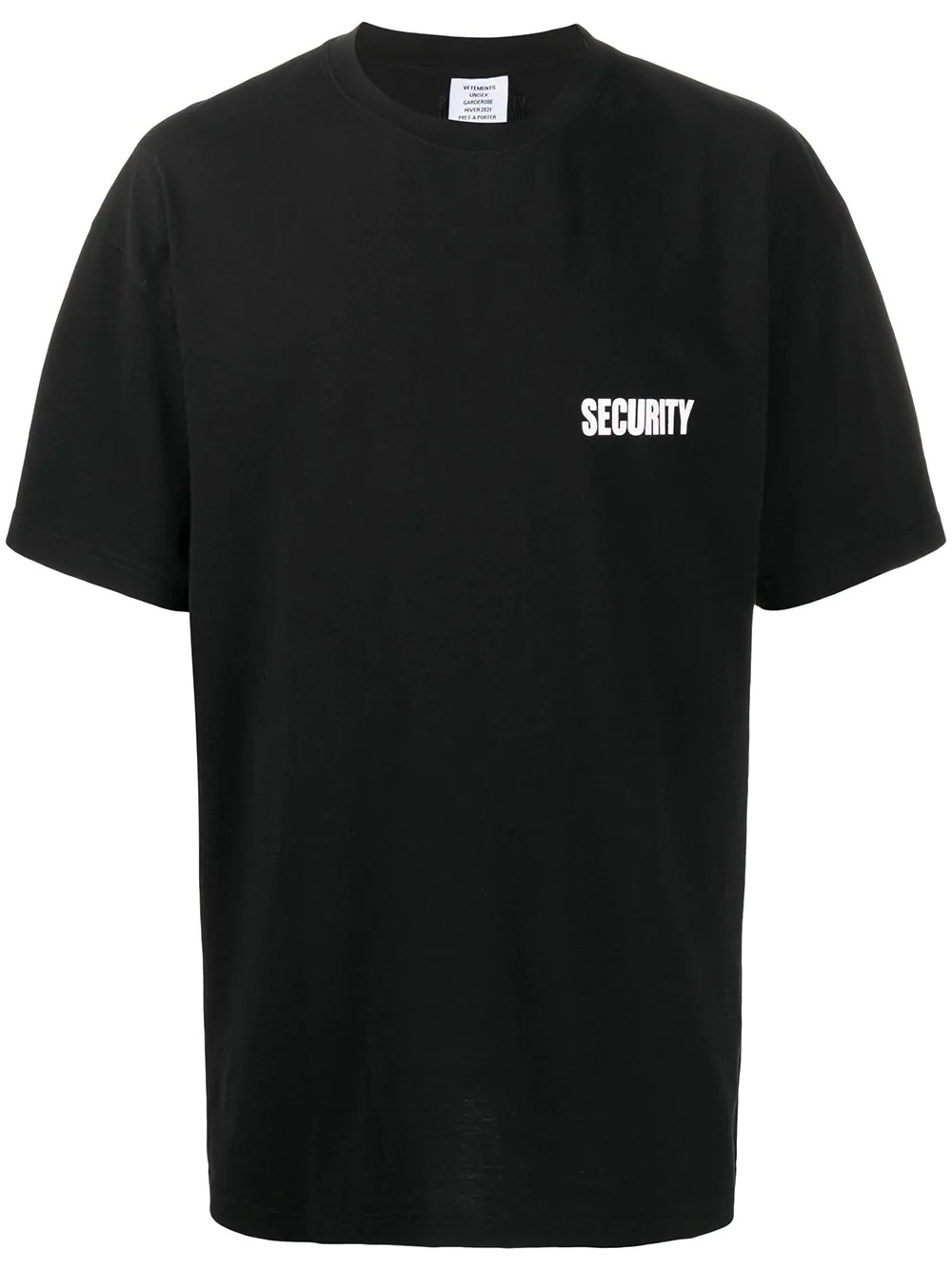 Security crew neck T-shirt - 1