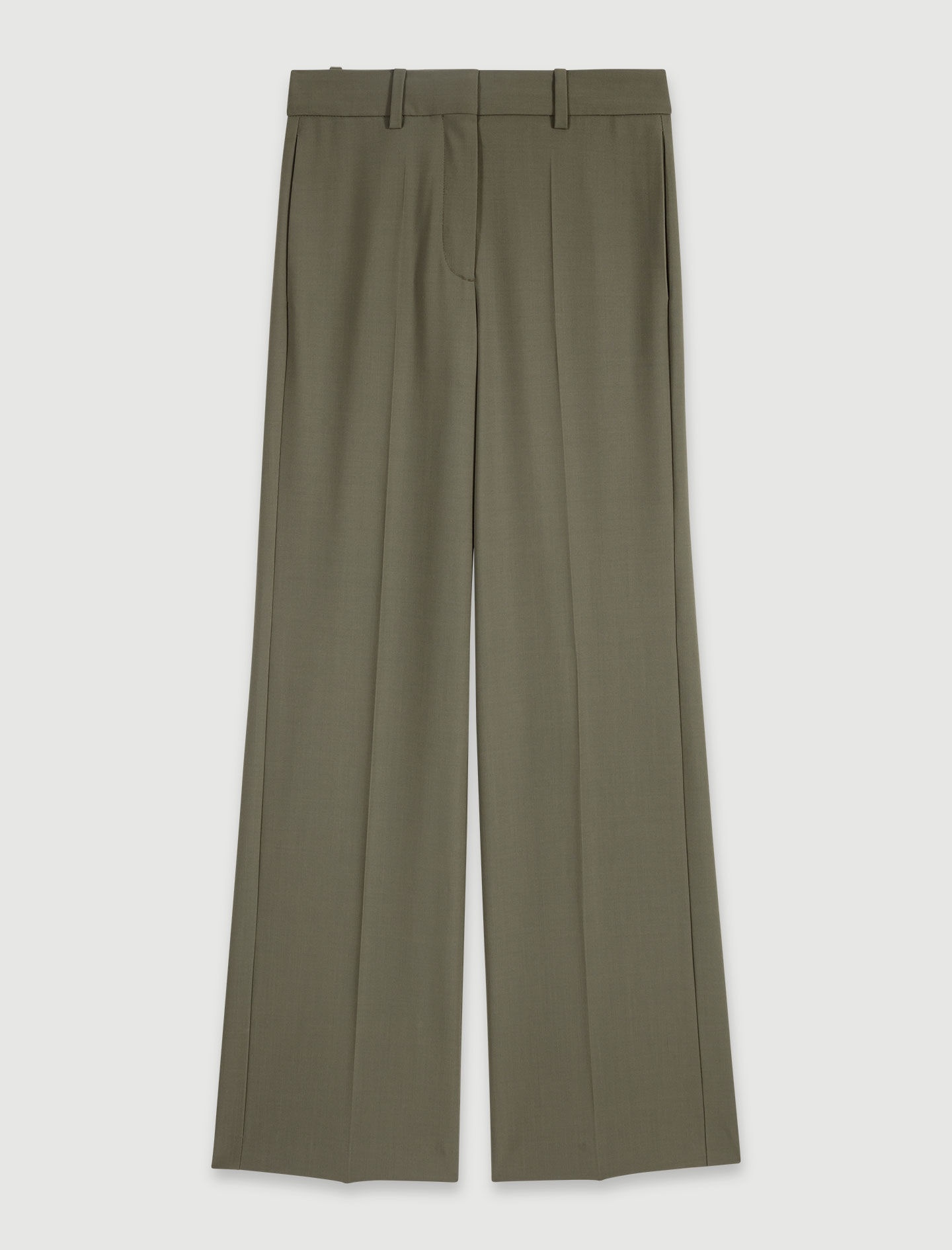 Straight-leg suit trousers - 1