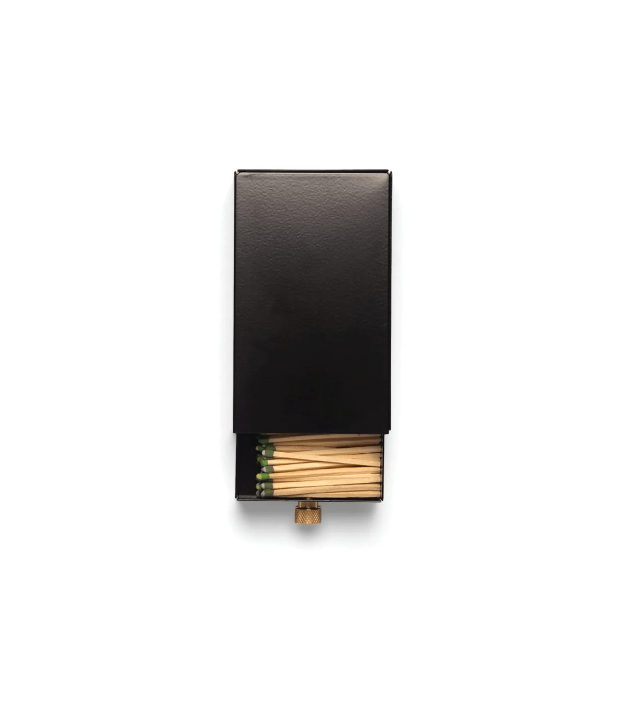 Sliding Match Safe Black - 1