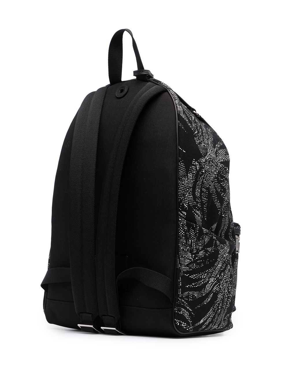 palm tree print City backpack - 3