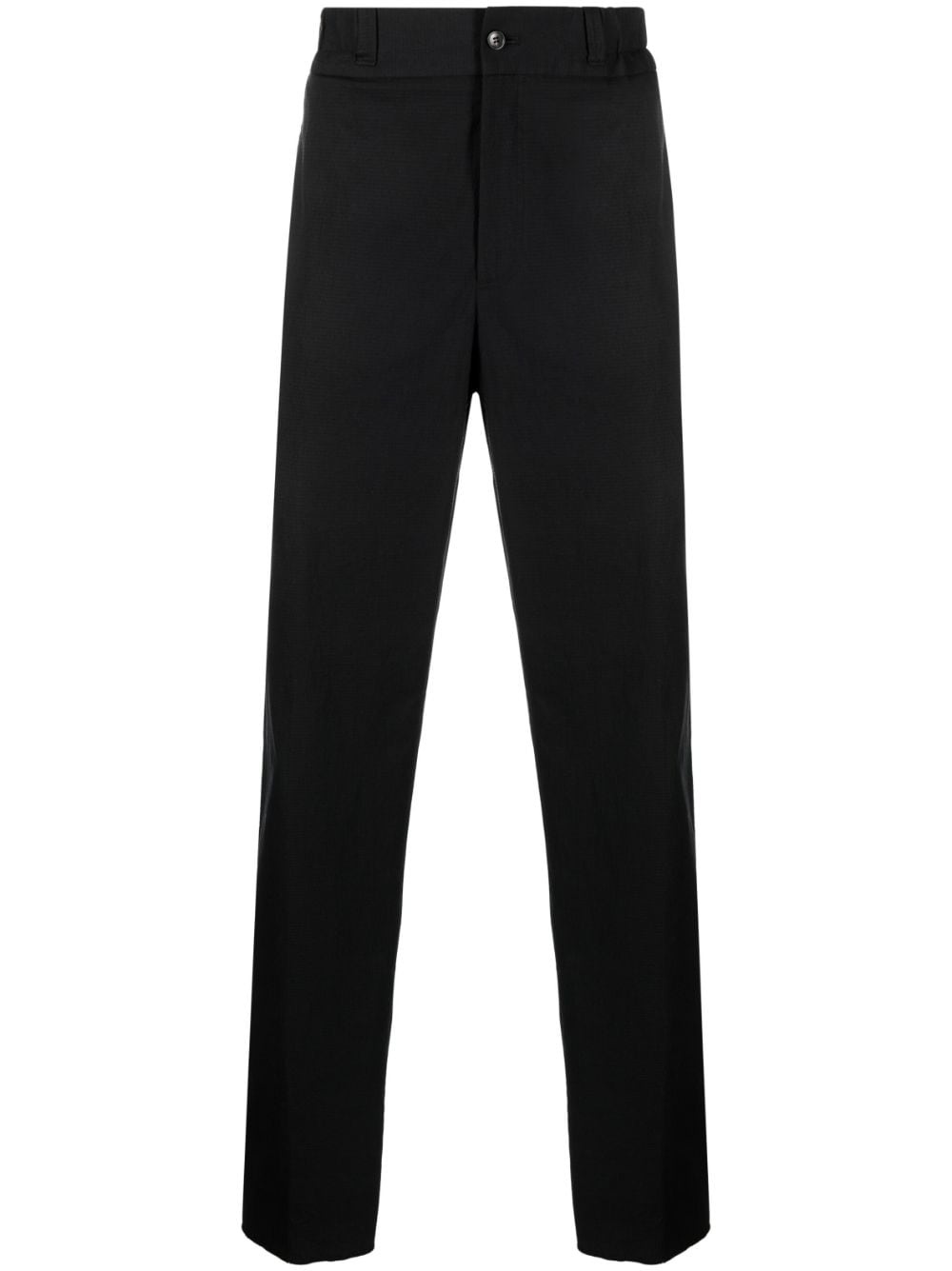 high-waist straight-leg trousers - 1