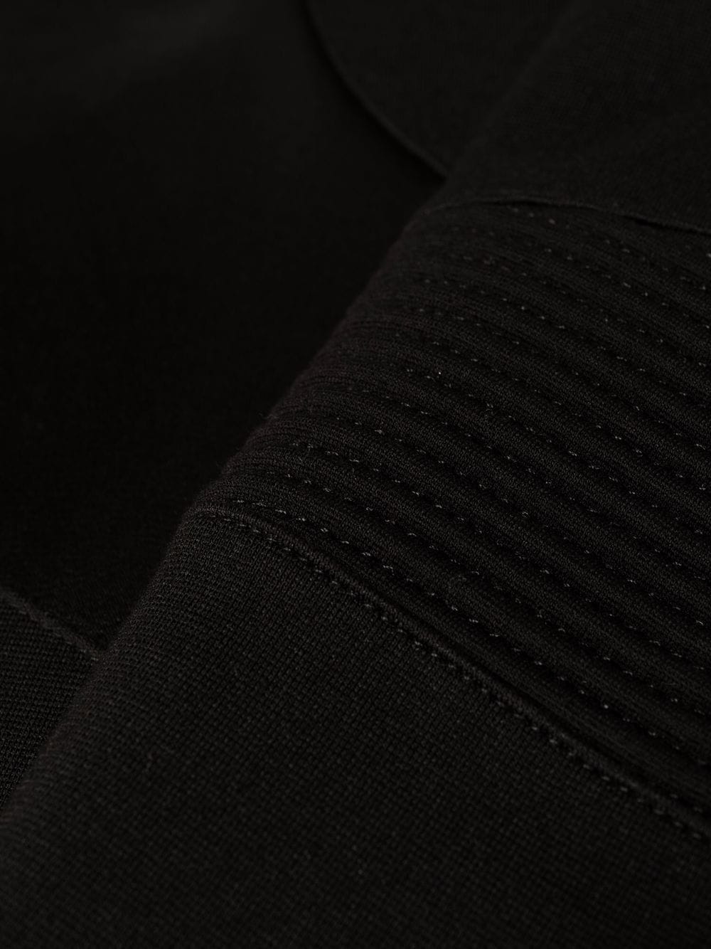 panelled cotton leggings - 7