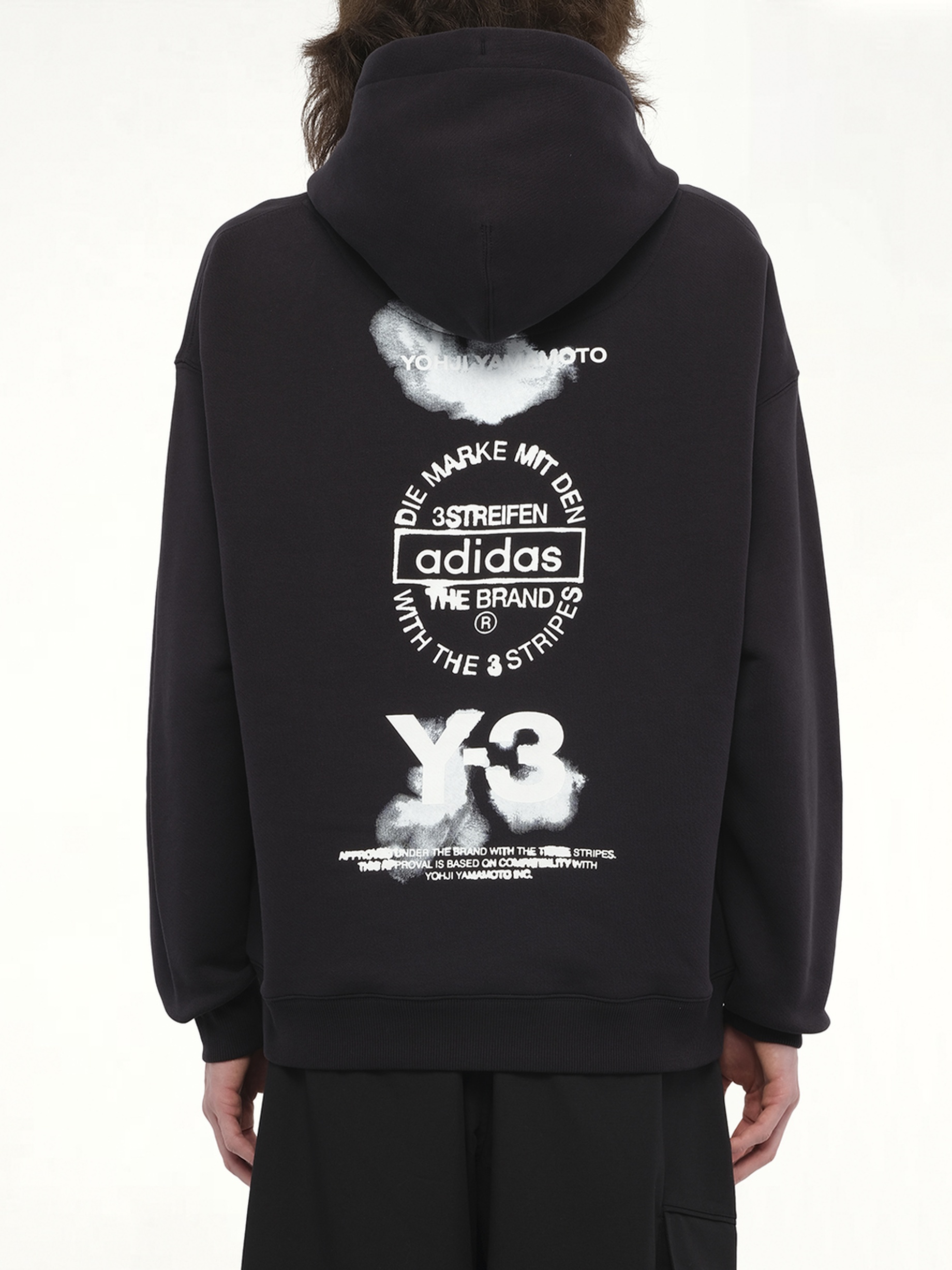 Graphic Hoodie in Black - 6