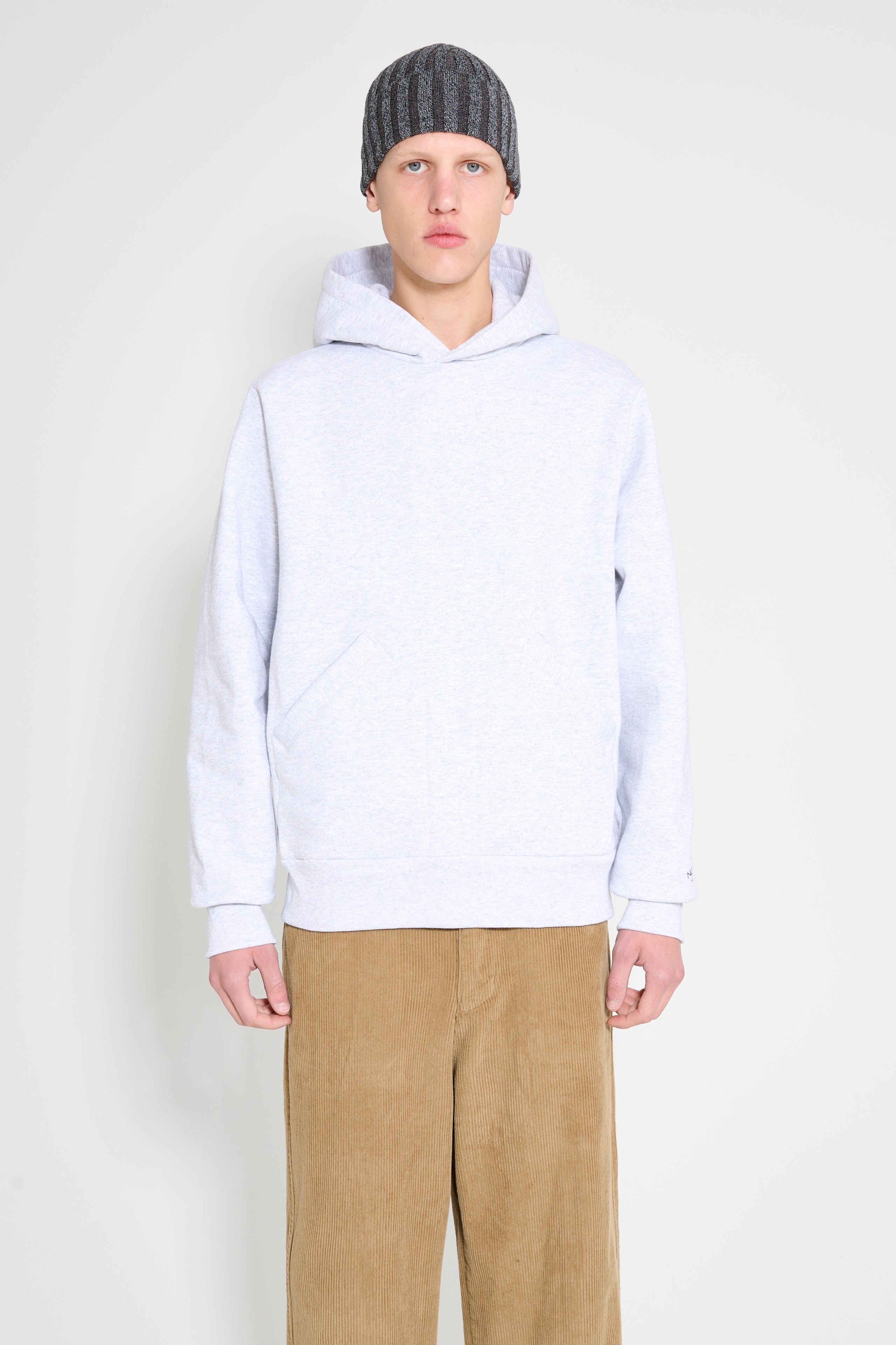 NOAH HEAVYWEIGHT HOODIE ASH - 1