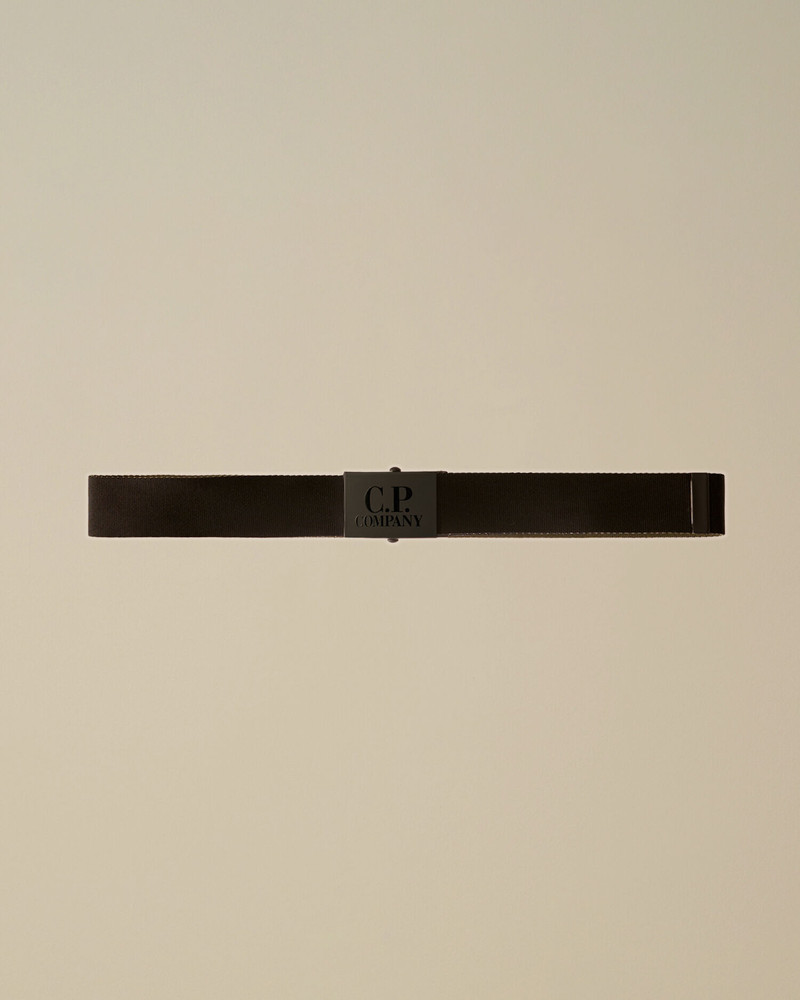 Double Color Tape Logo Belt 1