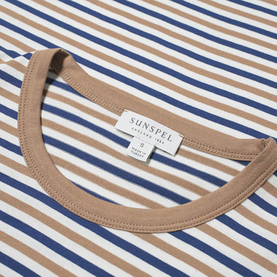 Sunspel Sunspel English Stripe Contrast Rib Tee outlook