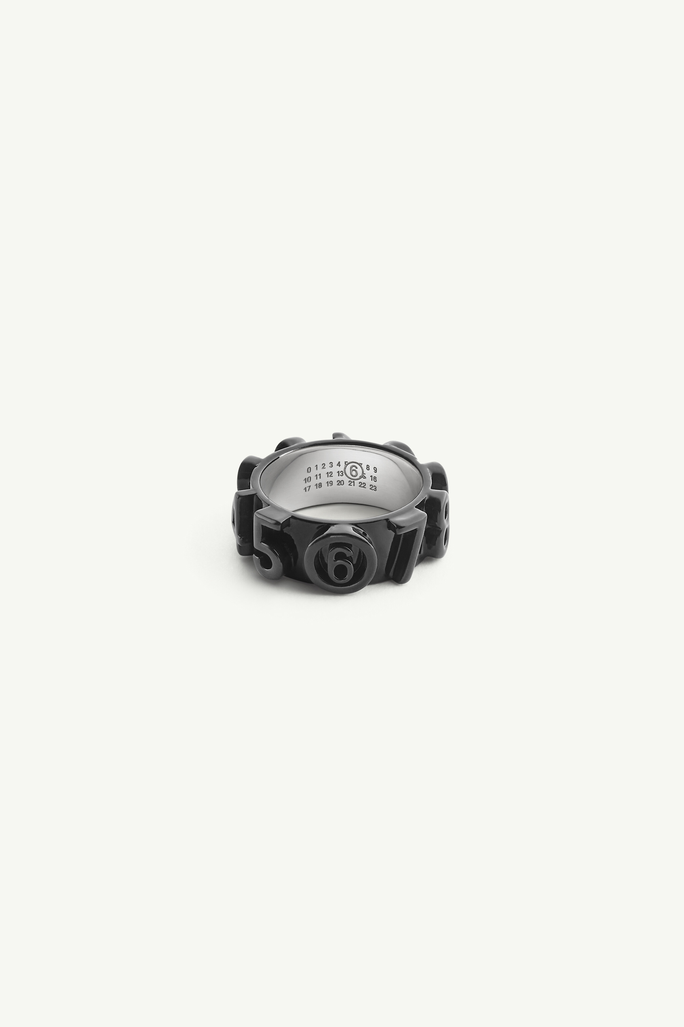 Numeric Signature Embossed Ring - 1