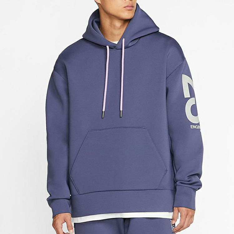 Air Jordan 23 Engineered Hoodie 'Purple Grey' CD6059-557 - 2