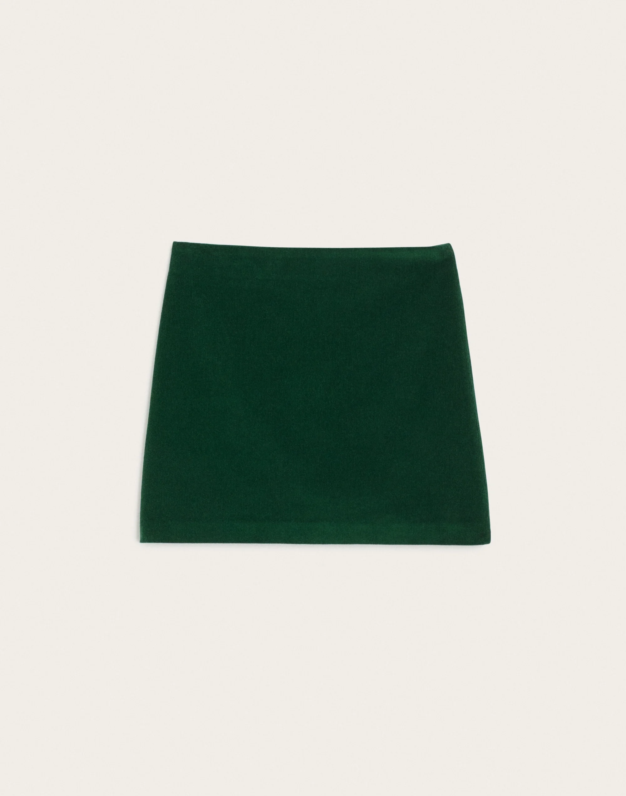 Back-Zip Mini Skirt - 1