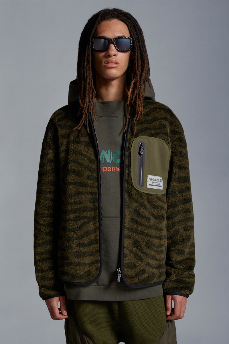 Moncler Teddy Zip-Up Sweatshirt outlook