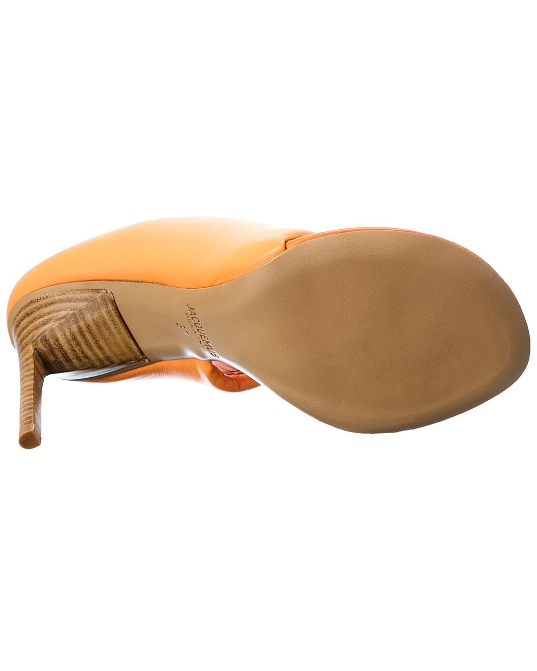 Jacquemus Les Mules Limone Leather Sandal - 4