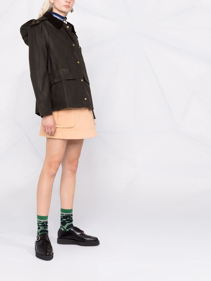 Avon wax-cotton hooded jacket 4