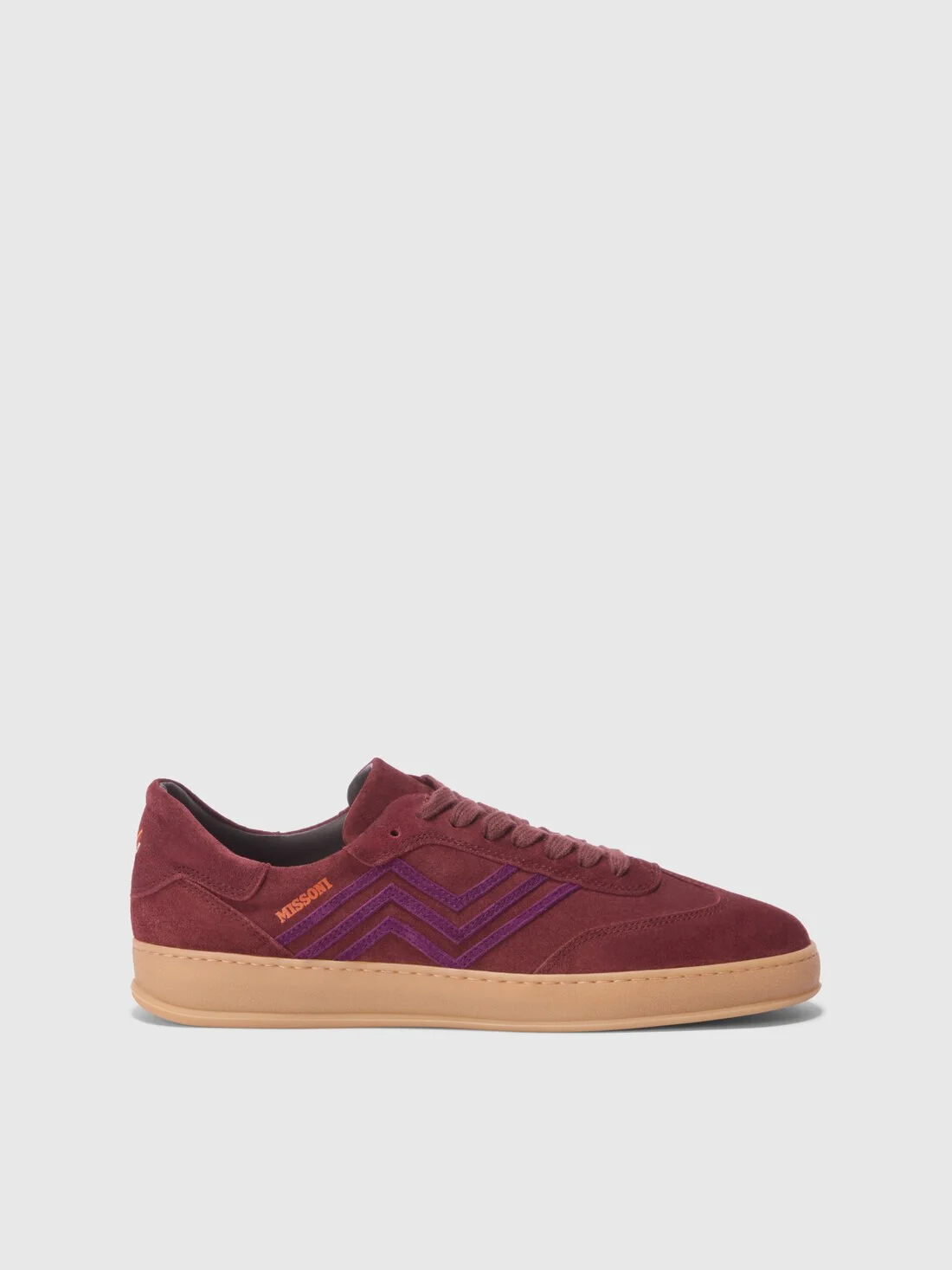 Women’s sneakers with zig zag motif and logo - 1