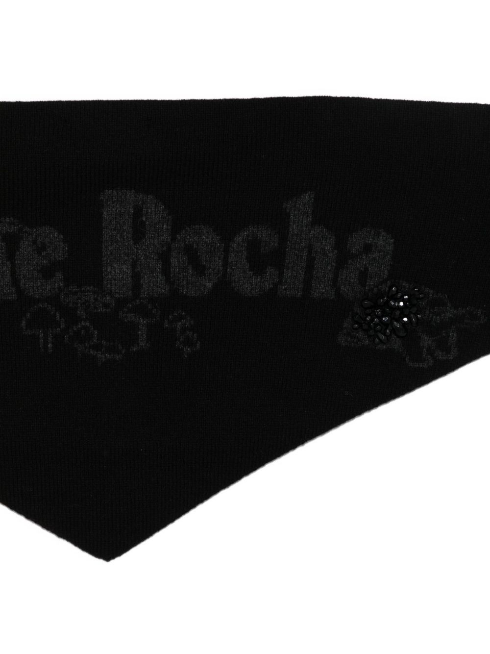 graphic-logo neckerchief - 3