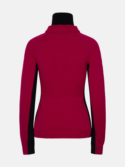 Moncler Grenoble FUCSIA WOOL BLEND TURTLENECK SWEATER outlook