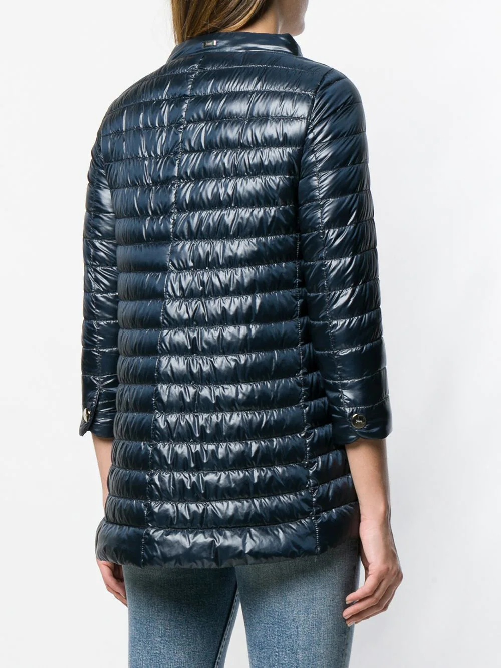 funnel neck padded jacket - 7